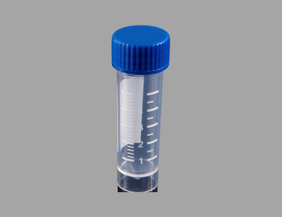 Self-standing Storage Tube with Screw-cap, Clear (5ml)