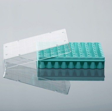 Plastic, 1.8ml Cryovials Storage Box, (Internal & External Thread)